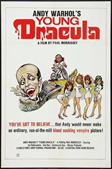 ANDY WARHOL'S YOUNG DRACULA, (aka ANDY WARHOL'S DRACULA, aka BLOOD FOR DRACULA), poster art, 1974