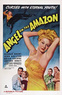 Panther Prints: ANGEL ON THE AMAZON, US poster art