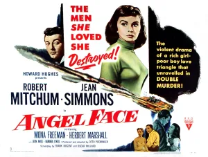 Mitchum Prints: ANGEL FACE, Robert Mitchum, Jean Simmons, 1952