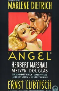 Images Dated 1st March 2013: ANGEL, US poster art, from left: Marlene Dietrich, Herbert Marshall, 1937