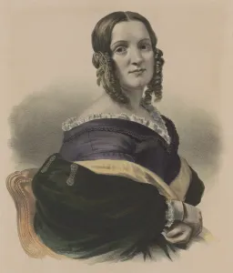 Ringlets Prints: Angelica Singleton Van Buren, the daughter-in-law of Martin Van Buren