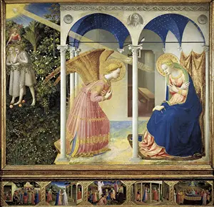 Trending: ANGELICO, Fra (1387-1455). The Annunciation