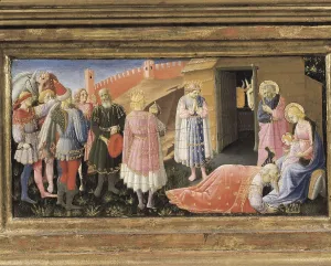 Childish Prints: ANGELICO, Fra (1387-1455). The Annunciation Altarpiece