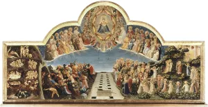 Firenze Prints: ANGELICO, Fra (1387-1455). The Last Judgement
