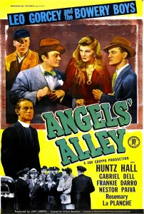 Frankie Prints: ANGELS ALLEY, US poster, top from left clockwise: Huntz Hall