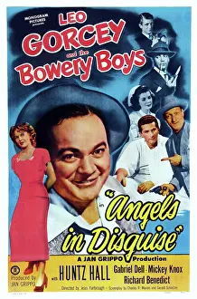 Huntz Prints: ANGELS IN DISGUISE, US poster art