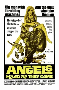 Motorcycle Prints: ANGELS HARD AS THEY COME, (poster art), 1971