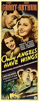 Mitchell Prints: ONLY ANGELS HAVE WINGS, top from left: Cary Grant
