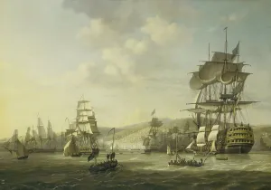Seaman Prints: Anglo-Dutch Fleet in the Bay of Algiers