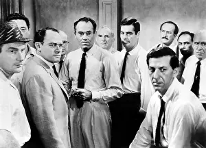 Martin Prints: TWELVE ANGRY MEN, Jack Warden, Edward Binns, E.G