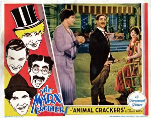 Chico Prints: ANIMAL CRACKERS, Margaret Dumont