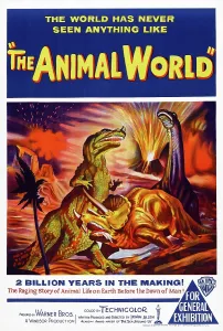 Animal Prints: THE ANIMAL WORLD, US poster art, 1956