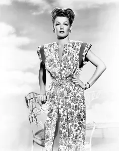 Print Dress Prints: Ann Sheridan, 1944