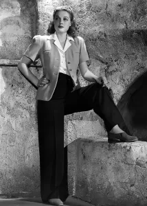 Wide Leg Pants Prints: Ann Sheridan, Warner Brothers portrait, ca. 1940