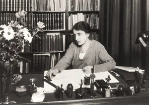 Austria Prints: Anna Freud (1895-1982), youngest daughter of Sigmund Freud and founder of child psychoanalysis