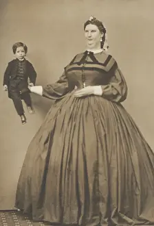 Braids Prints: Anna Haining Bates, (aka Anna Swan)
