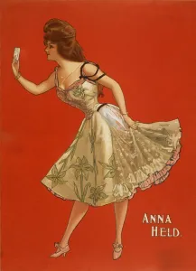 August Prints: Anna Held (1873-1918), Polish born