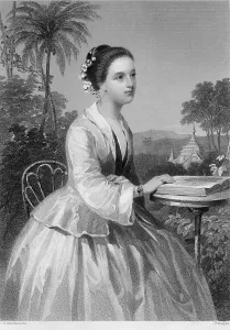 Burma Prints: Anne Hasseltine Judson 1789-1826 the wife of Baptist missionary to Burma Adoniram Judson
