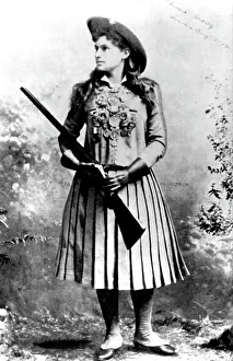 Annie Prints: Annie Oakley, (aka: Phoebe Anne Oakley Moses)