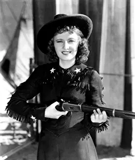 Shotgun Prints: ANNIE OAKLEY, Barbara Stanwyck, 1935
