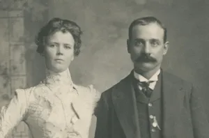 Annie Prints: Annie Rogers with Harvey Logan