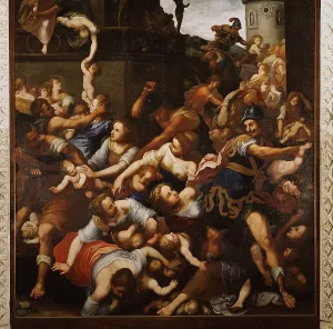 Massacre Prints: Annunciation, by Antonio Verrio