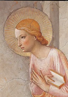 One Young Woman Only Prints: The Annunciation, by Guido di Pietro (Piero) known as Beato Angelico