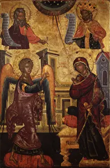 Blessing Prints: Annunciation, by Onufri Qiprioti