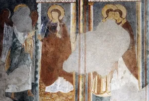 Santa Female Prints: Annunciation and Visitation, by Unknown Artist