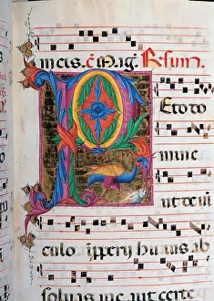 Communication Prints: Anonymous Sienese painter, Day and night Antiphonary from the 6th Sunday after Pentecost to the Advent