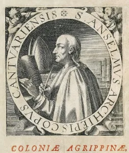South East England Prints: Anselm Of Canterbury, Saint (1033-1109)