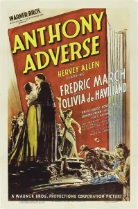 De Havilland Prints: ANTHONY ADVERSE, from left: Olivia de Havilland, Fredric March, 1936