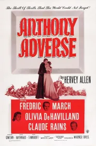 Rains Prints: ANTHONY ADVERSE, US poster art