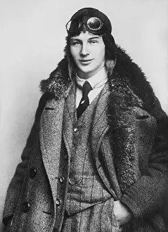 Flyers Prints: Anthony Fokker, Dutch aviation pioneer in 1912