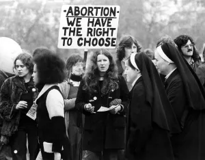 Demonstrate Prints: Anti-abortion rally and counter-rally in Hyde Park