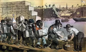Ethnic Prints: The anti-Chinese wall--The American wall goes up as the Chinese original goes down