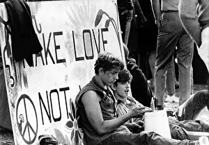 Demonstration Prints: Anti-war Demonstrators, Downtown
