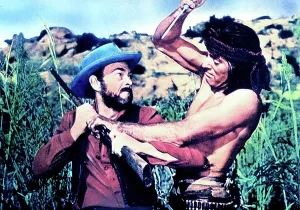 Films By Robert Aldrich Prints: APACHE, John McIntire, Burt Lancaster, 1954