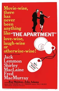 2003 Prints: THE APARTMENT, US poster art, top right: Jack Lemmon, Shirley MacLaine, 1960