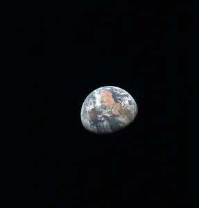 Nasa Prints: Apollo 11 Earth view from space