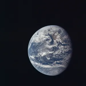 Nasa Prints: Apollo 11 Earth view from space