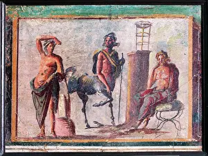 Bare Chested Prints: Apollo, Chiro and Asclepius, by unknown artist