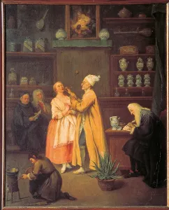 Rococo Prints: The Apothecary, by Pietro Longhi