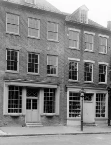 Brick Prints: Apothecary Shop, founded ca. 1795. Alexandria, Virginia