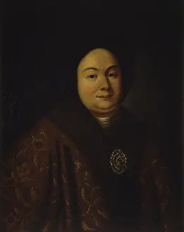 Face Prints: Apotheosis of Peter I, by Anonymous painter