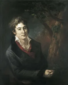 APPIANI, Andrea (1754-1817). Portrait of Ugo Foscolo. 1801-1802. Neoclassicism. Oil on canvas. ITALY. Milan. Pinacotheca of Brera. AISA/Everett Collection**US SALES ONLY**
