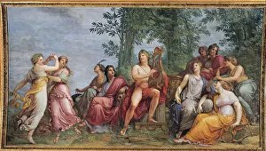 Happiness Prints: Appiani Andrea, Parnassus (Apollo and the Muses)