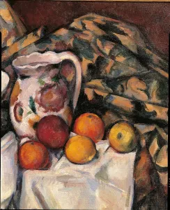 Floral Pattern Prints: Apples and Oranges, by Paul Czanne