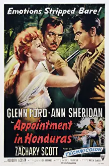 Zachary Prints: APPOINTMENT IN HONDURAS, US poster art