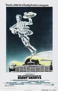 Automobile Prints: THE APPRENTICESHIP OF DUDDY KRAVITZ, US poster, 1974
